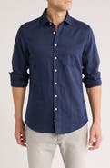 Rodd & Gunn Penrose Linen Blend Button-Up Shirt