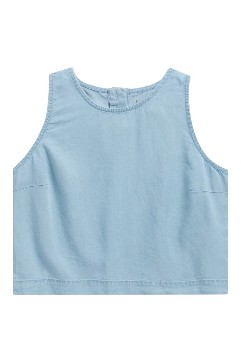 Kids' A-Line Sleeveless Top, Main, color, LITE INDIGO