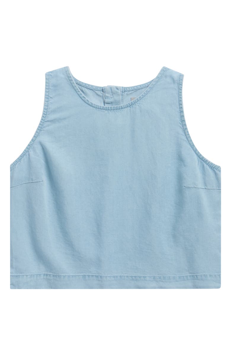 Tractr Kids' A-Line Sleeveless Top, Main, color, Lite Indigo