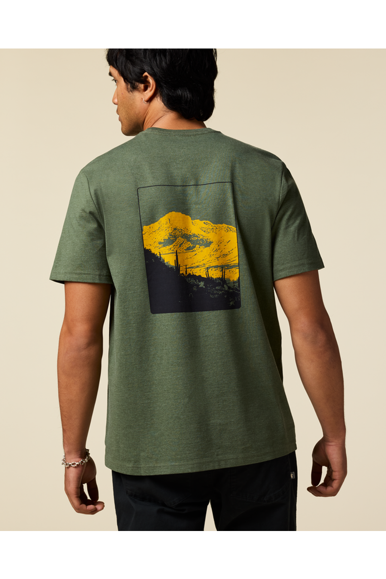 Down The River T-Shirt - Men's, Alternate, color, Fatigue