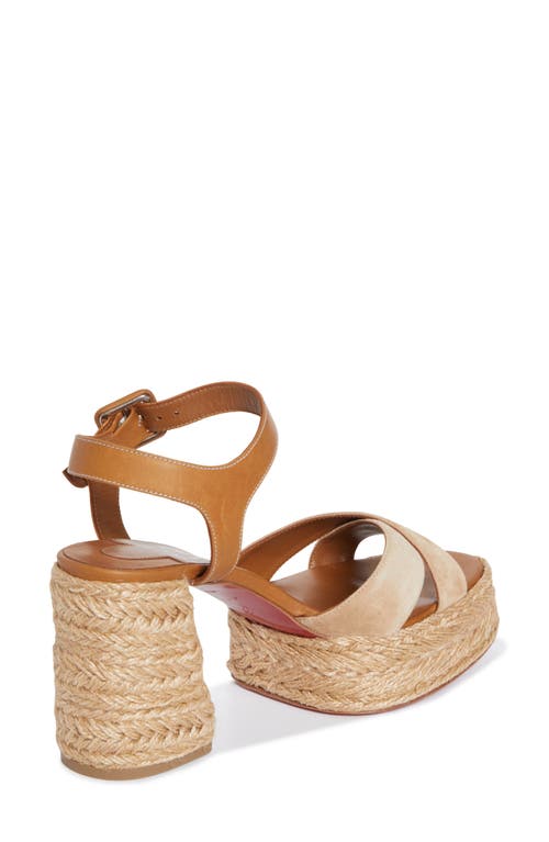Christian Louboutin Calakala Espadrille Platform Sandal