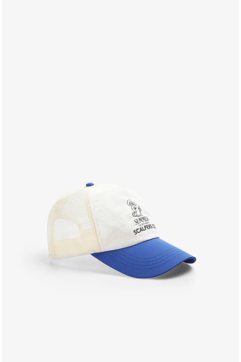 Cove Trucker Cap, Main, color, Blue