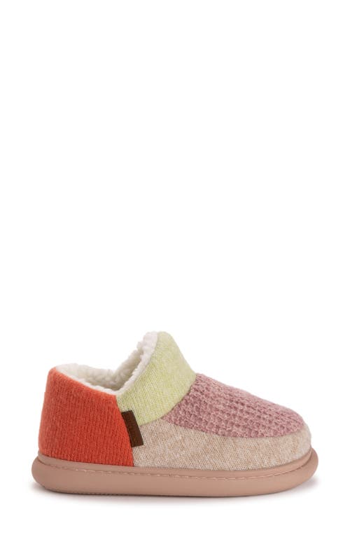 Muk Luks Calleen Faux Shearling Lined Bootie In Multi