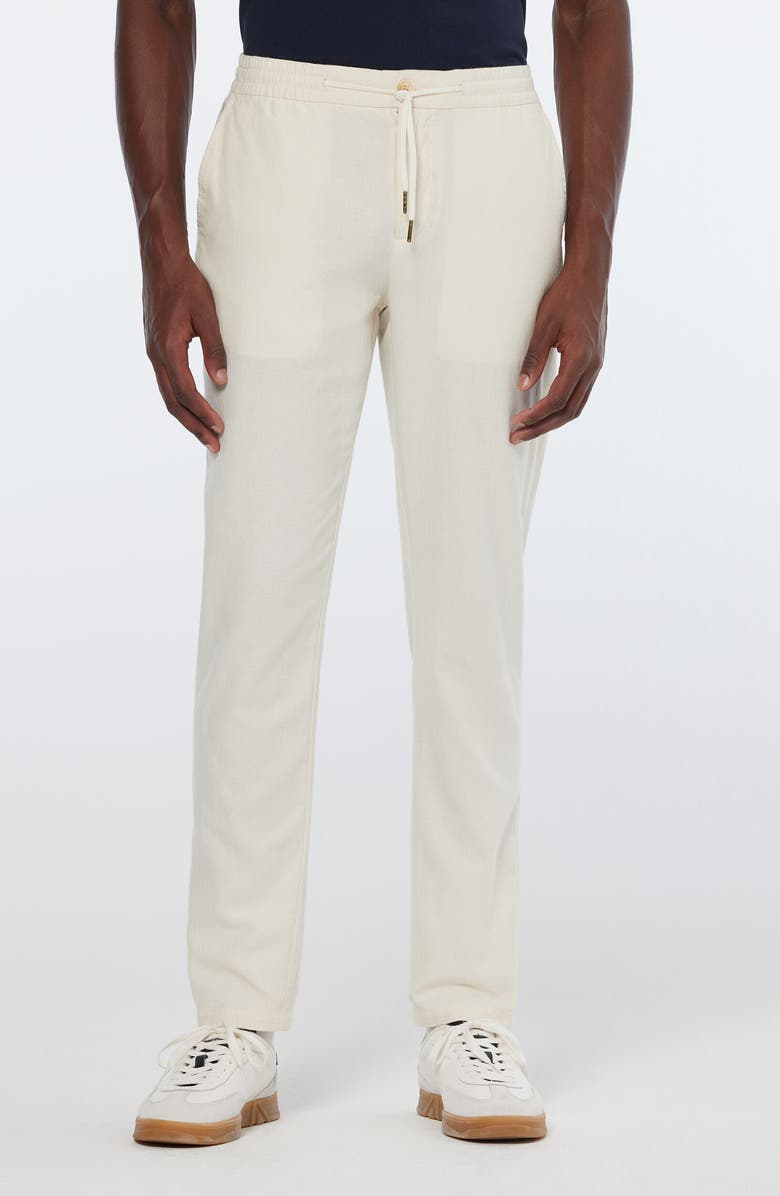 Scotch & Soda Warren Twill Pants, Main, color, Off White