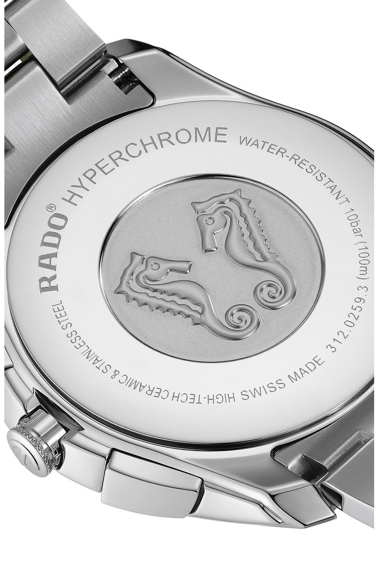 HyperChrome Chronograph Bracelet Watch, 44.9mm, Alternate, color, GREEN