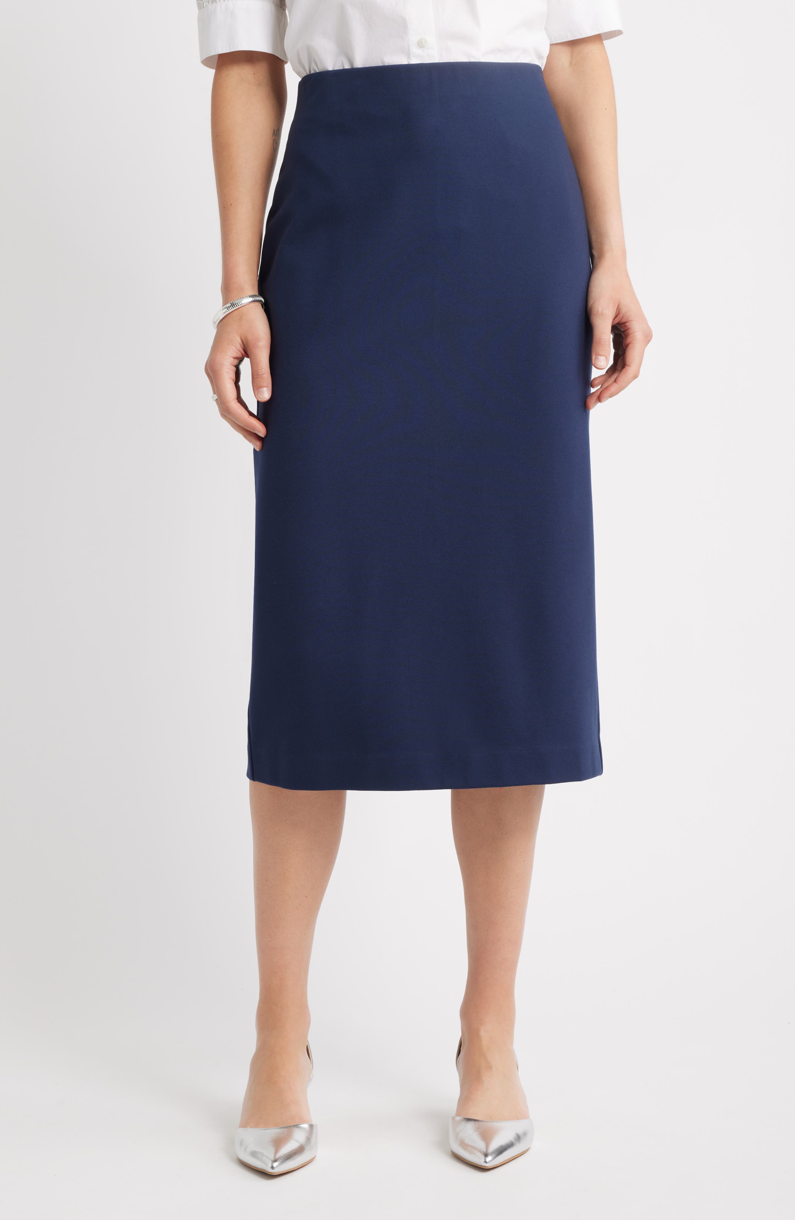 Caslon® Ponte Pencil Skirt