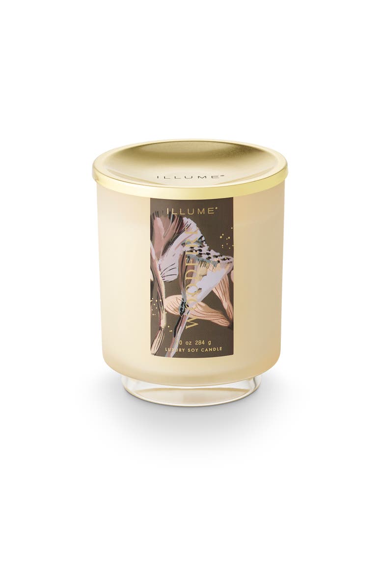 Beautifully Done Seasonal Woodfire Signature Glass, Main, color, Gold