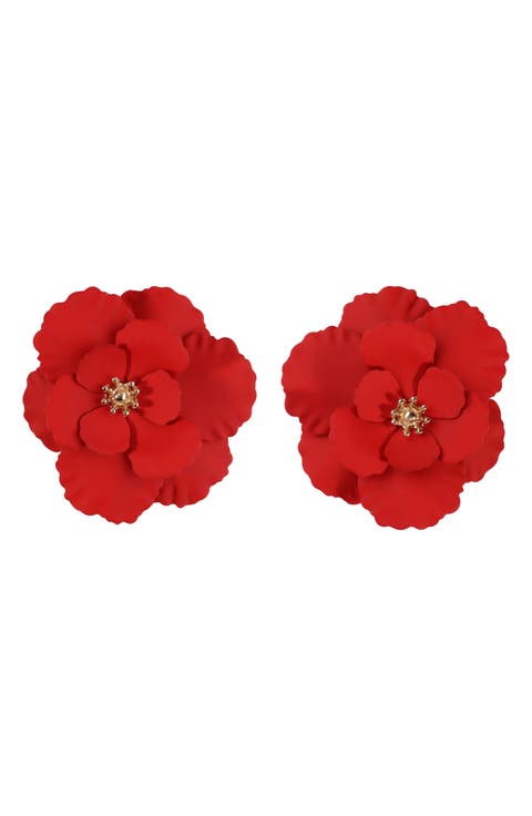 Flower Stud Earrings