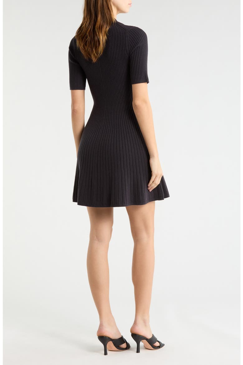 Olie Rib Dress, Alternate, color, MIDNIGHT