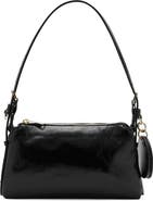 MANGO Faux Leather Shoulder Bag