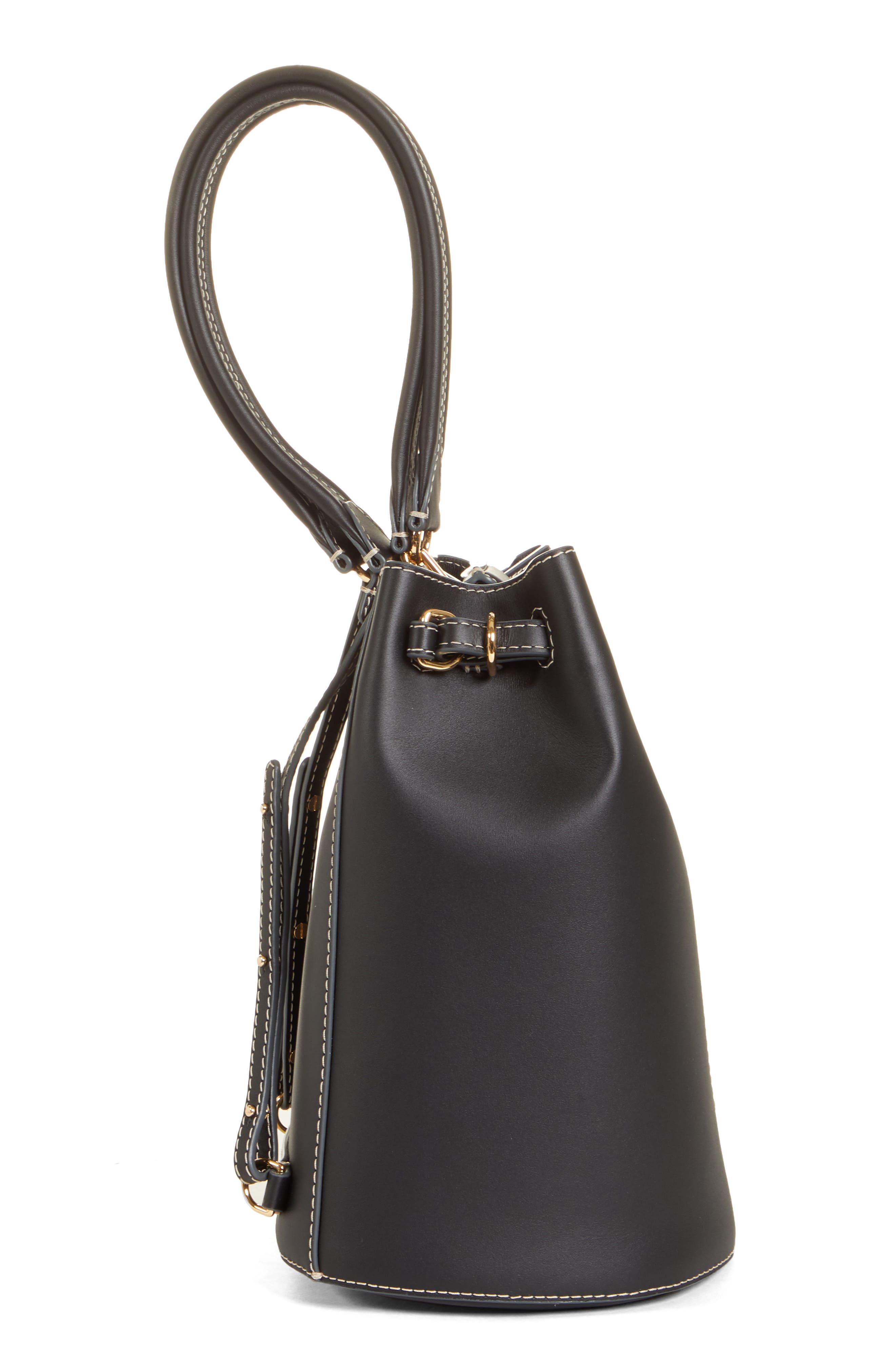 Danse Lente Jamie Leather Backpack, Alternate, color, 