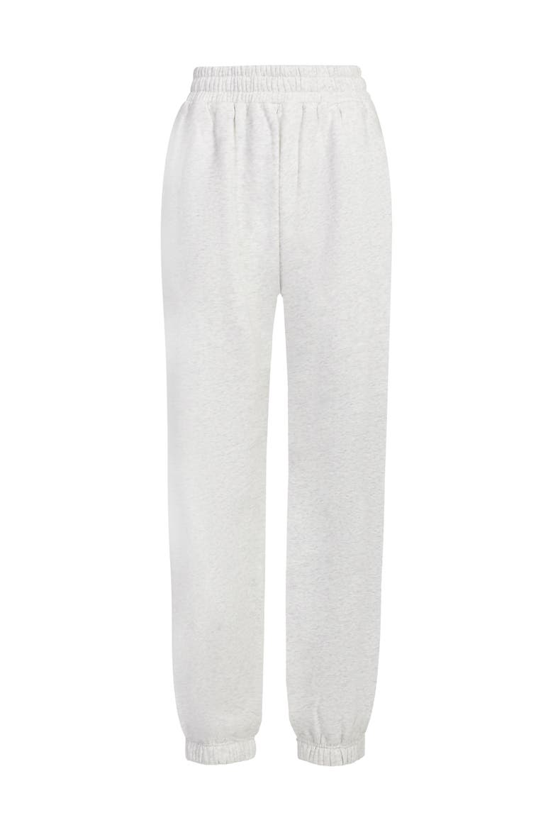 Cuffed Relaxed Fit Joggers, Alternate, color, Light Grey Marl