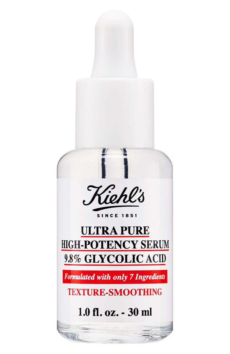 Kiehl's Since 1851 Ultra Pure High-Potency Serum 9.8% Glycolic Acid, Main, color, 