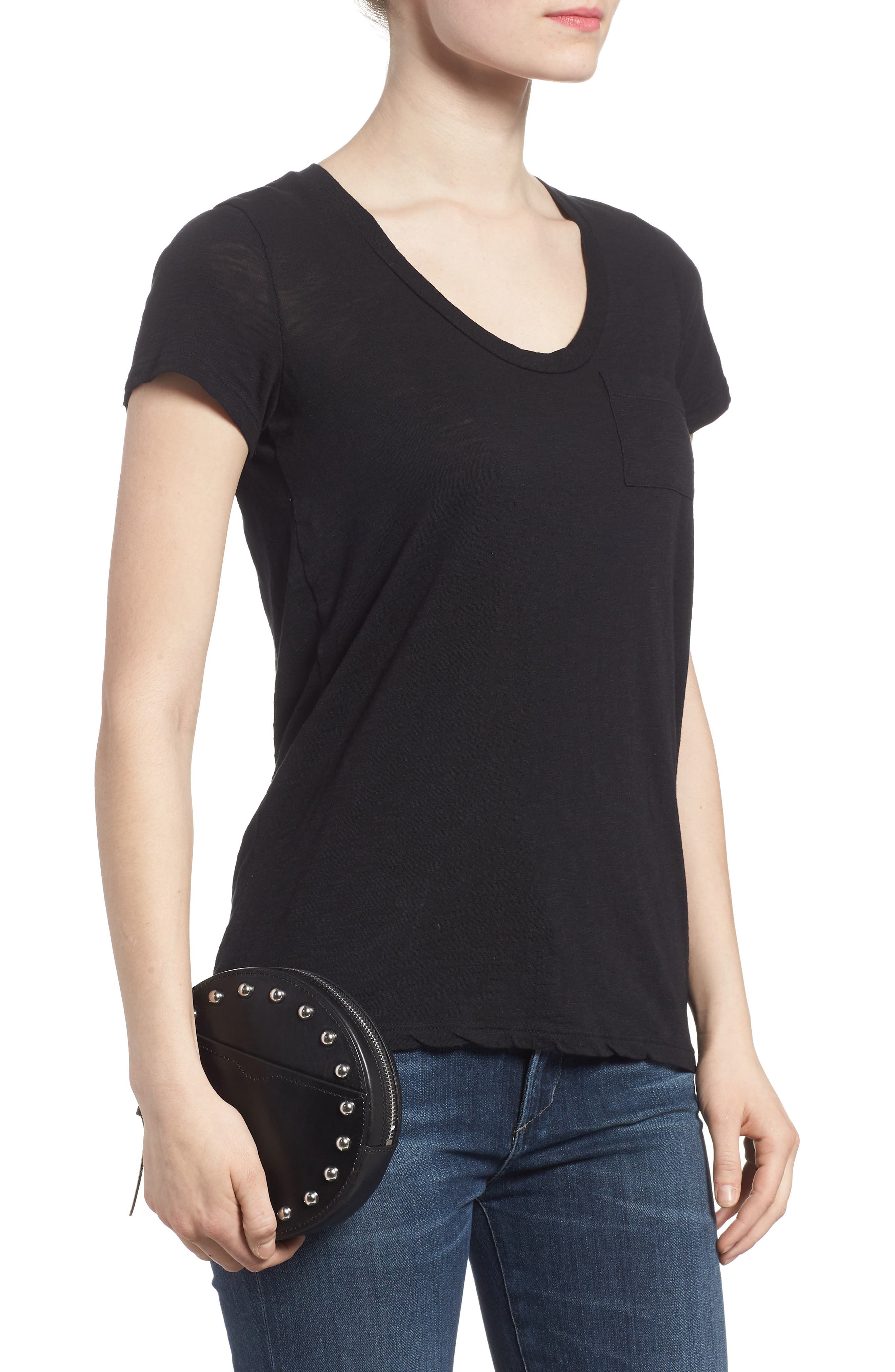 Rebecca Minkoff Studded Leather Belt Bag, Alternate, color, 