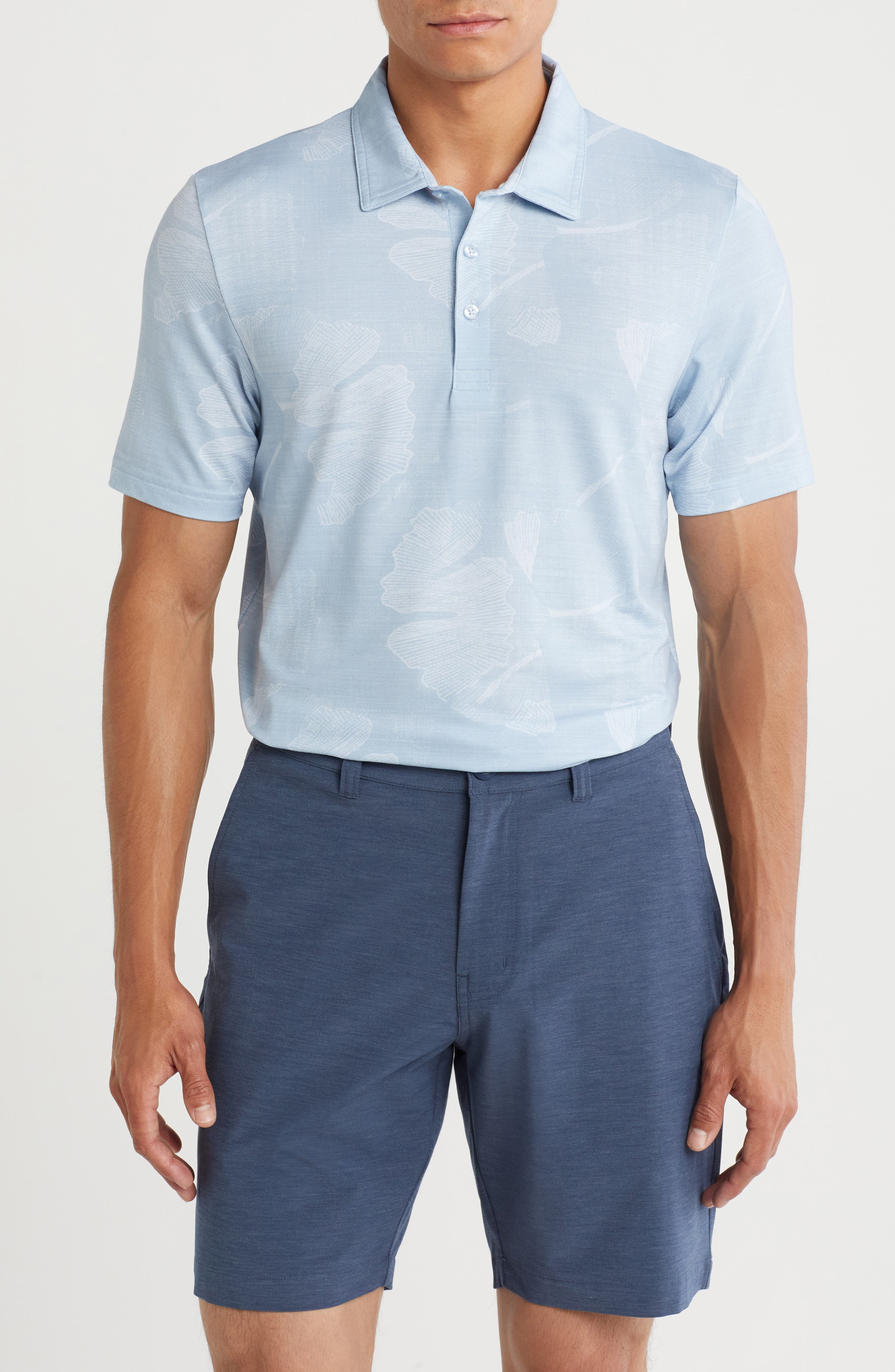 TravisMathew Flower Featherweight Polo