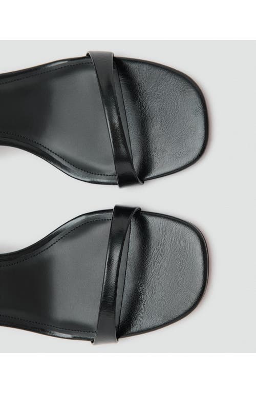 Mango Tica Ankle Strap Sandal In Black