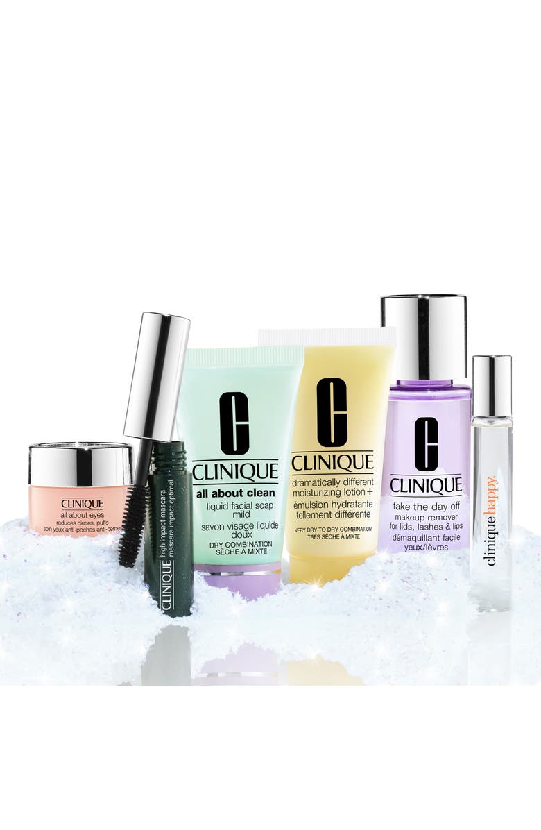 Clinique MVPs Skin Care & Makeup Minis Set (Limited Edition) $59 Value, Alternate, color, 