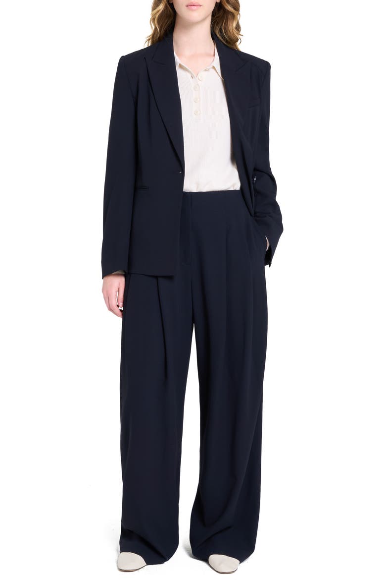 Wool Blazer, Alternate, color, MIDNIGHT