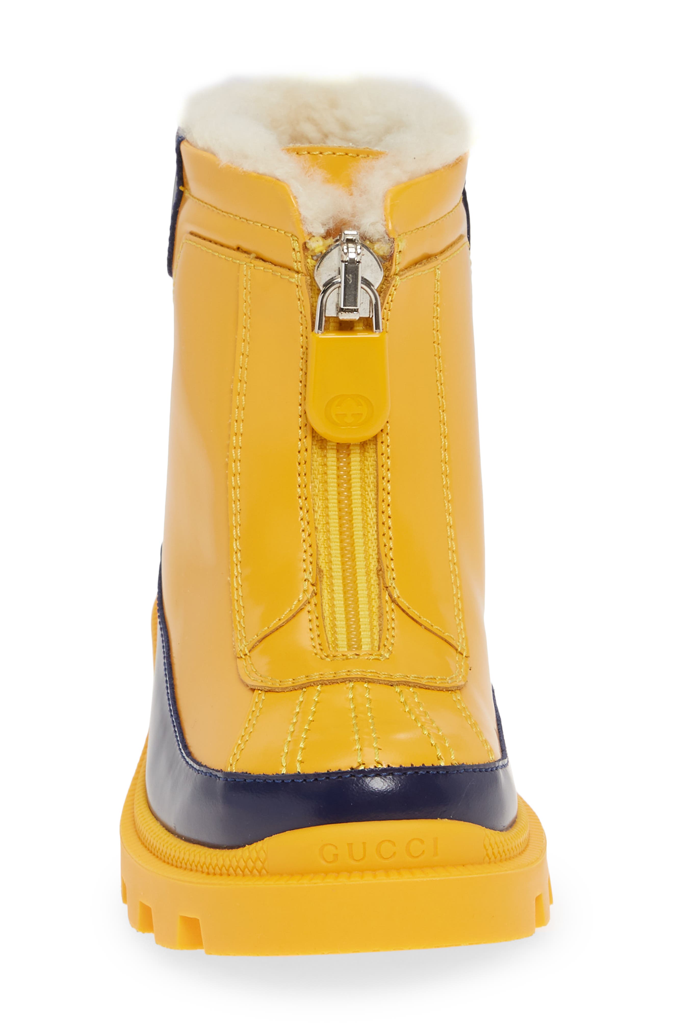 Cree Faux Fur Lined Boots, Alternate, color, YELLOW