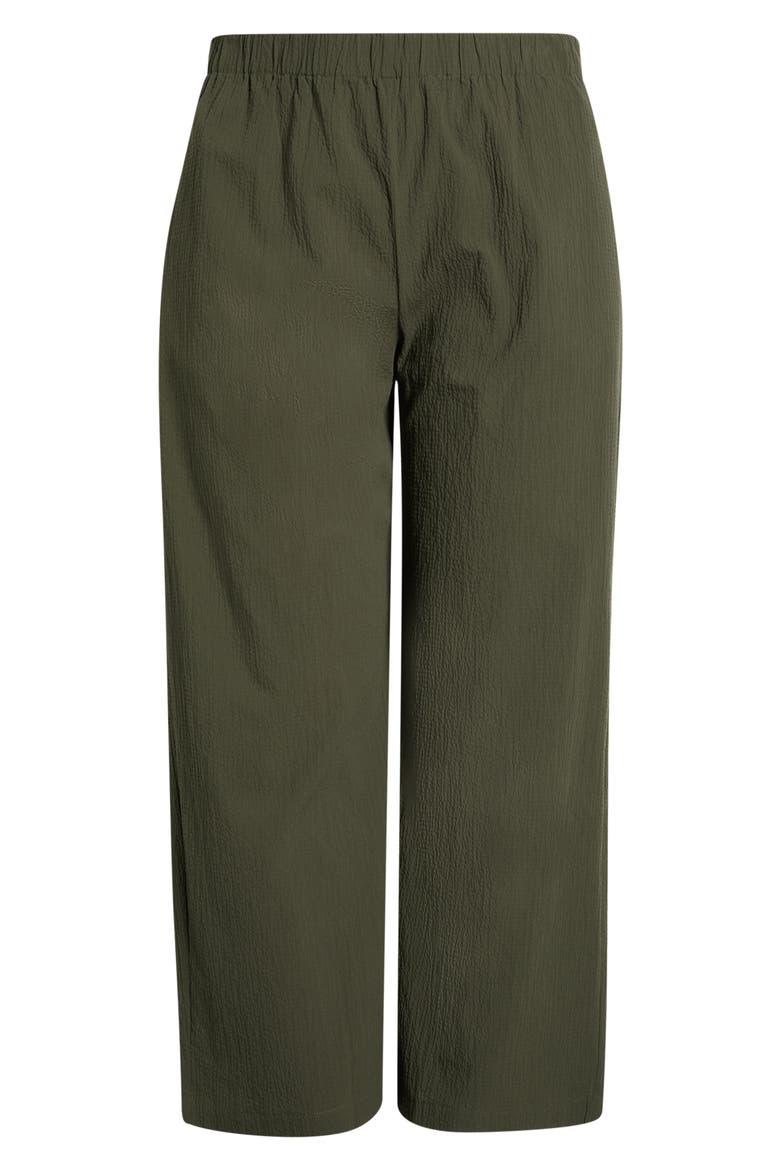 Wide Leg Ankle Pants, Alternate, color, SEAWEED