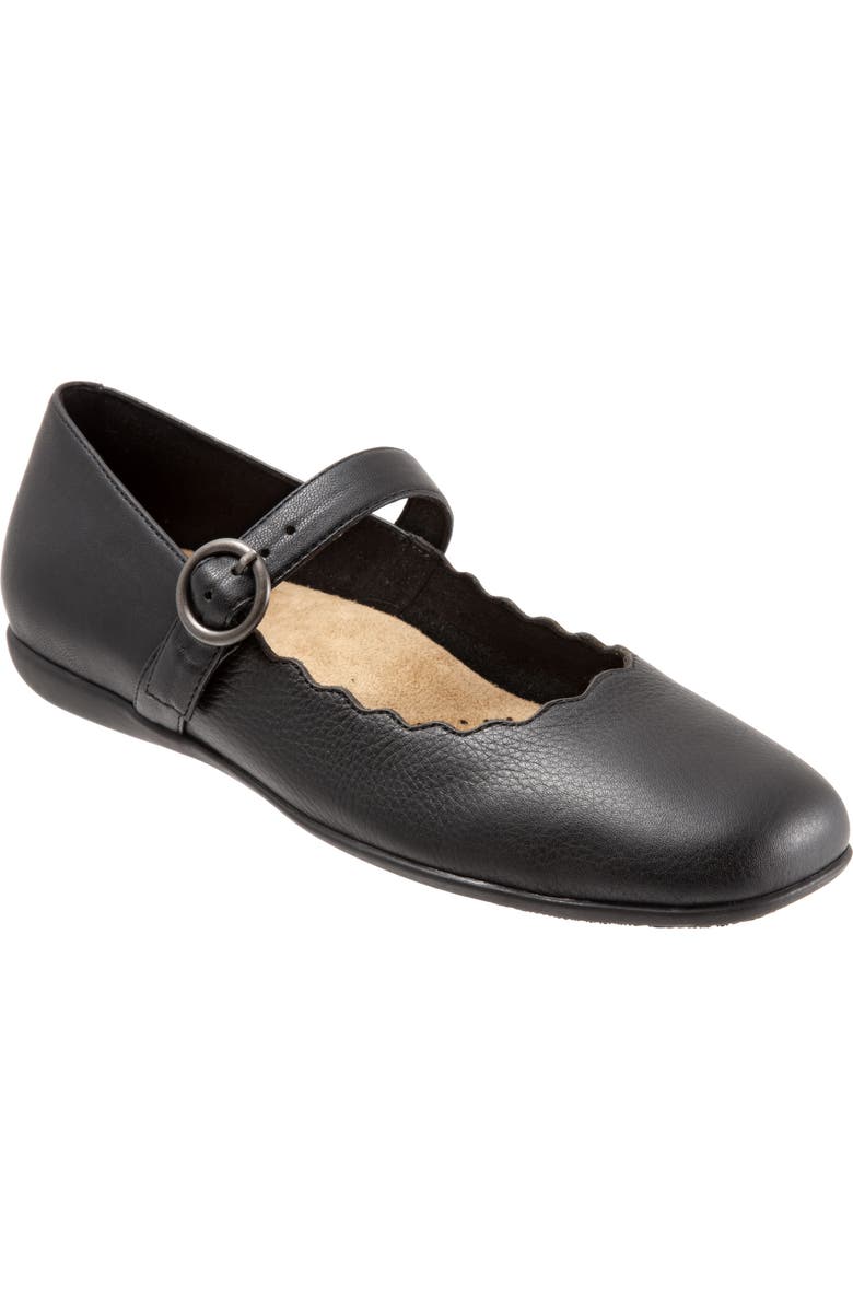 Trotters Sugar Mary Jane Flat, Main, color, Black