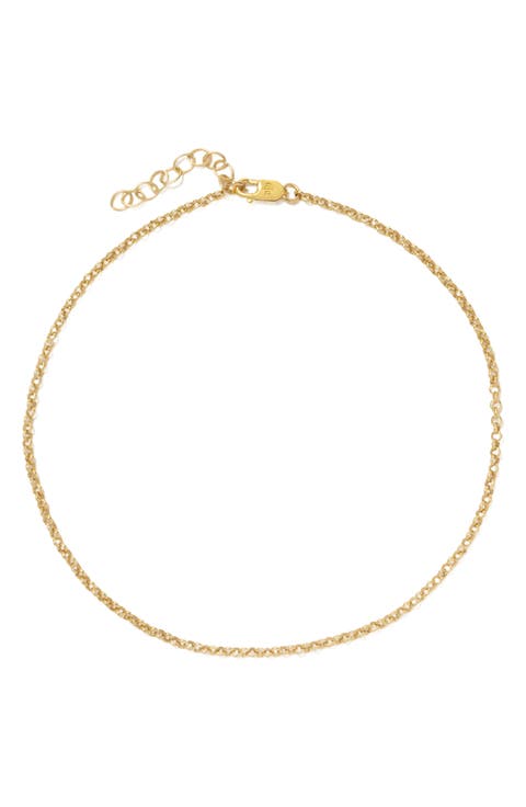 ROLO CHAIN ANKLET