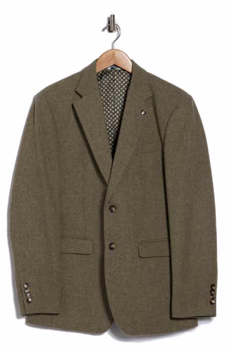 T.R. PREMIUM Slim Fit Solid Stretch Sport Coat