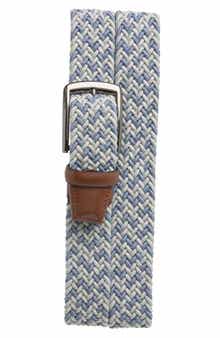 Original Penguin Twist Woven Buckle Belt