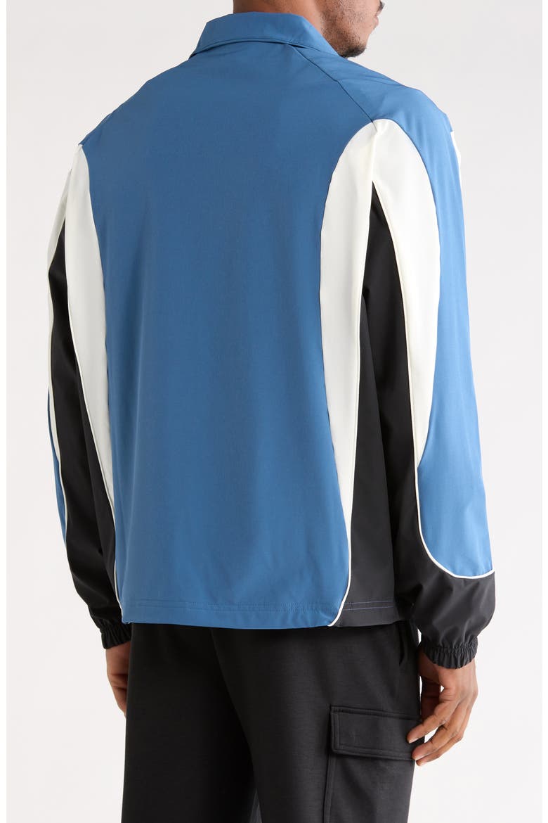 In-Game Woven Track Jacket, Alternate, color, BLUE