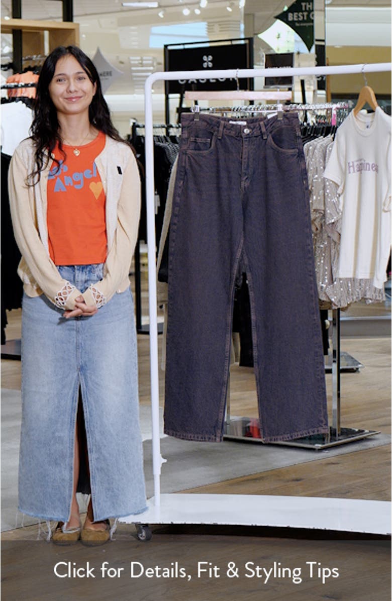 Mid Rise Relaxed Straight Leg Jeans, sales video thumbnail