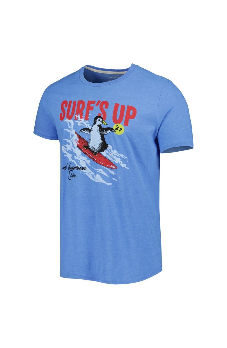 HOMEFIELD Men's Homefield Blue Youngstown State Penguins Surf's Up Hometown T-Shirt, Alternate, color,