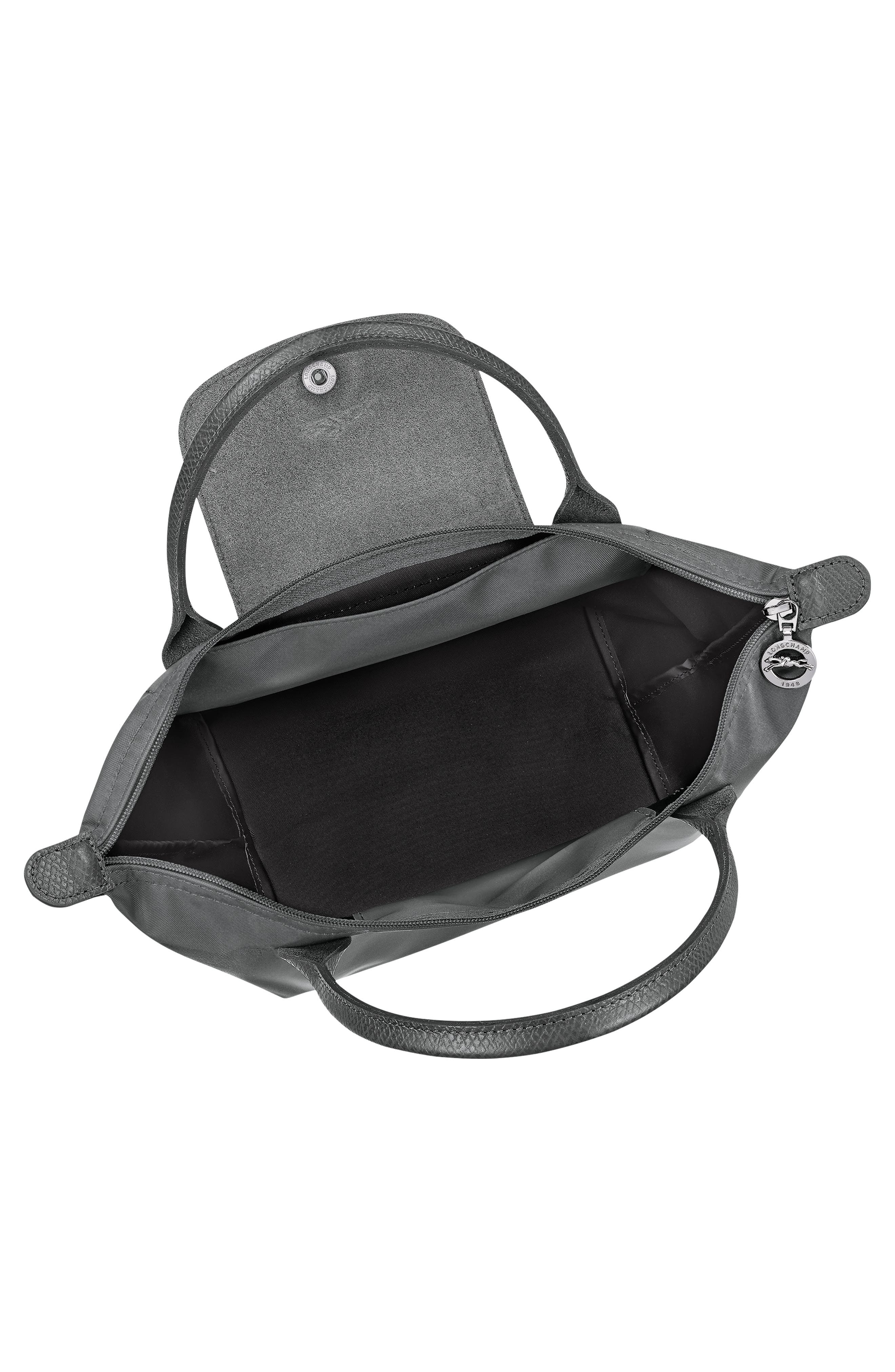 Longchamp Small Le Pliage One Top Handle Bag, Alternate, color, Anthracite