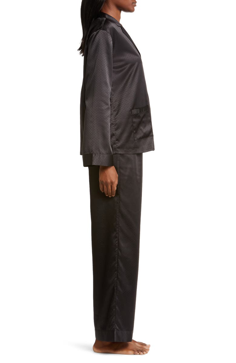 Nordstrom Dobby Satin Pajamas, Alternate, color, 