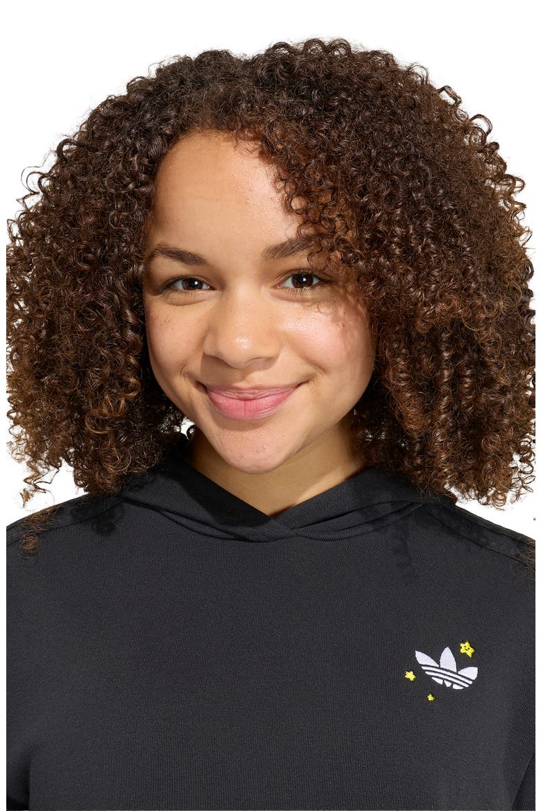 Kids' Short Hoodie, Alternate, color, BLACK
