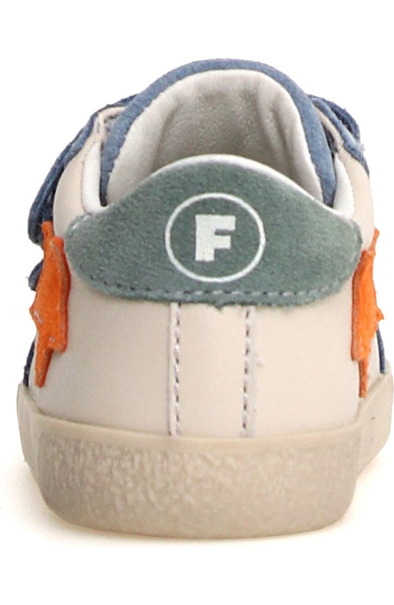 Naturino Kids' Falcotto Alnoite Sneaker, Alternate, color, Milk-Orange-Celeste