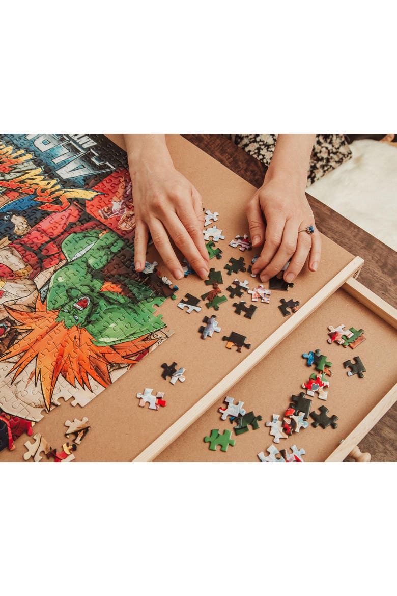 Street Fighter Alpha Collage 1000-Piece Jigsaw Puzzle, Alternate, color, Multi-Color