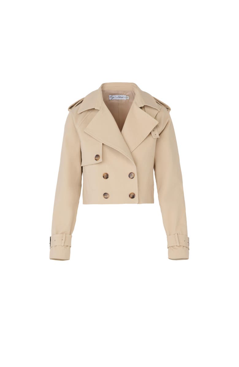 By Tess Collection Juliet Jacket, Alternate, color, Beige