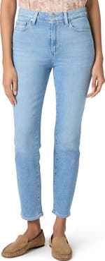 PAIGE Gemma High Waist Crop Cigarette Jeans