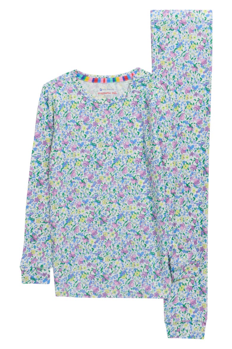 Kids' Lavinia Long Sleeve Two-Piece Fitted Pajamas, Main, color, LAVINIA