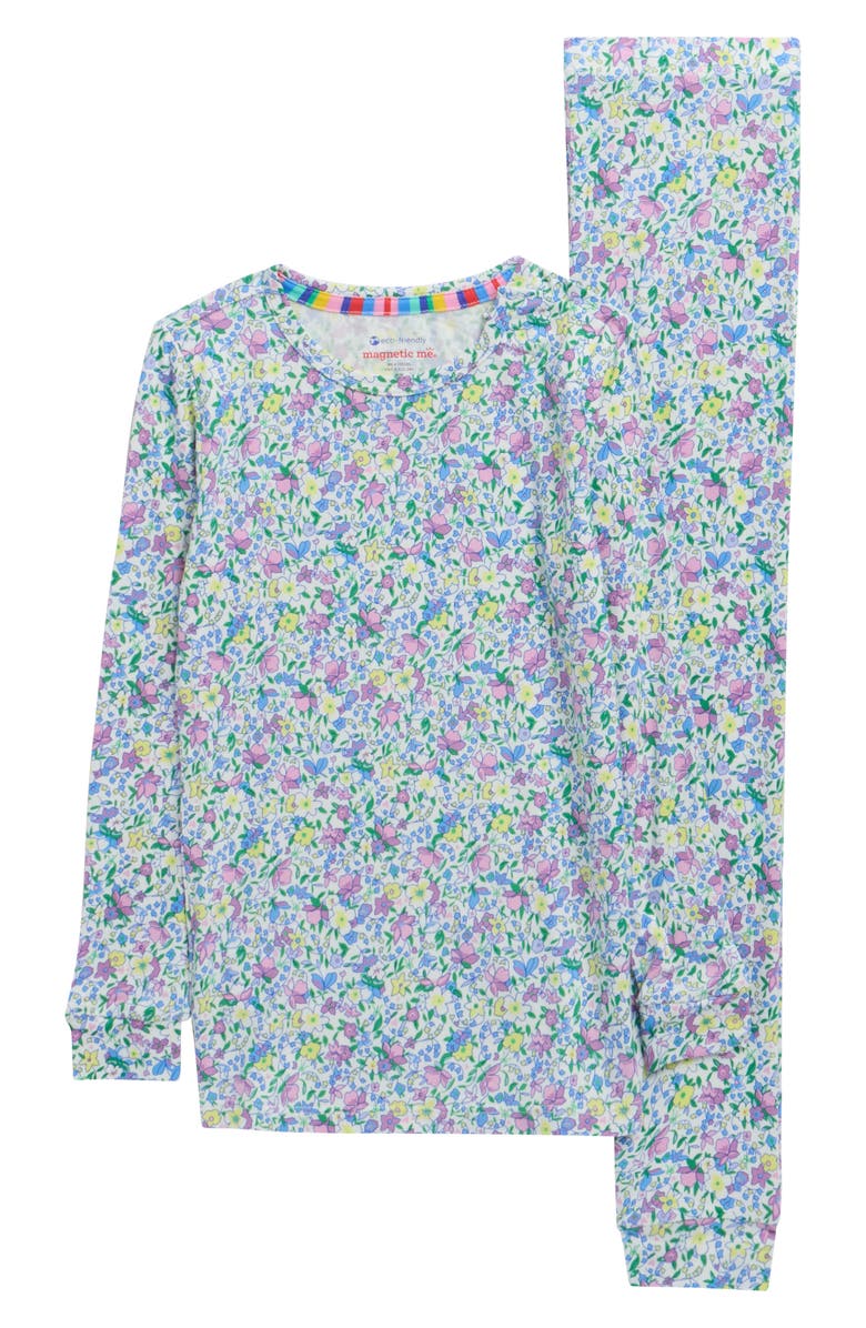Magnetic Me Kids' Lavinia Long Sleeve Two-Piece Fitted Pajamas, Main, color, Lavinia