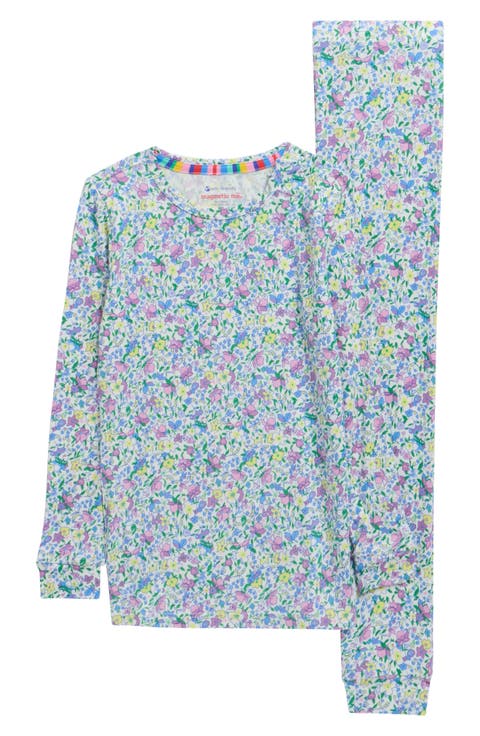 Kids' Lavinia Long Sleeve Two-Piece Fitted Pajamas (Baby & Toddler)