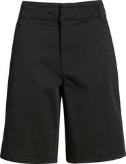 Wit & Wisdom High Waist Relaxed Denim Shorts