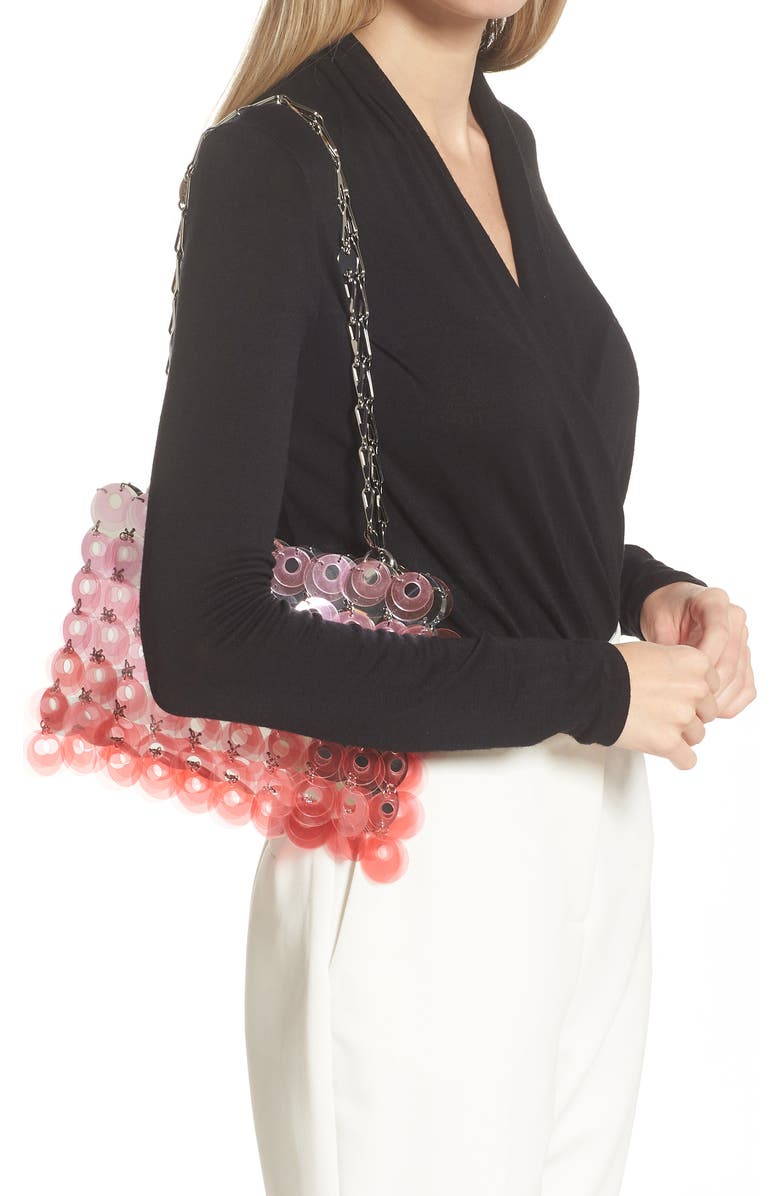 Rabanne paco rabanne Sparkle Shoulder Bag, Alternate, color,