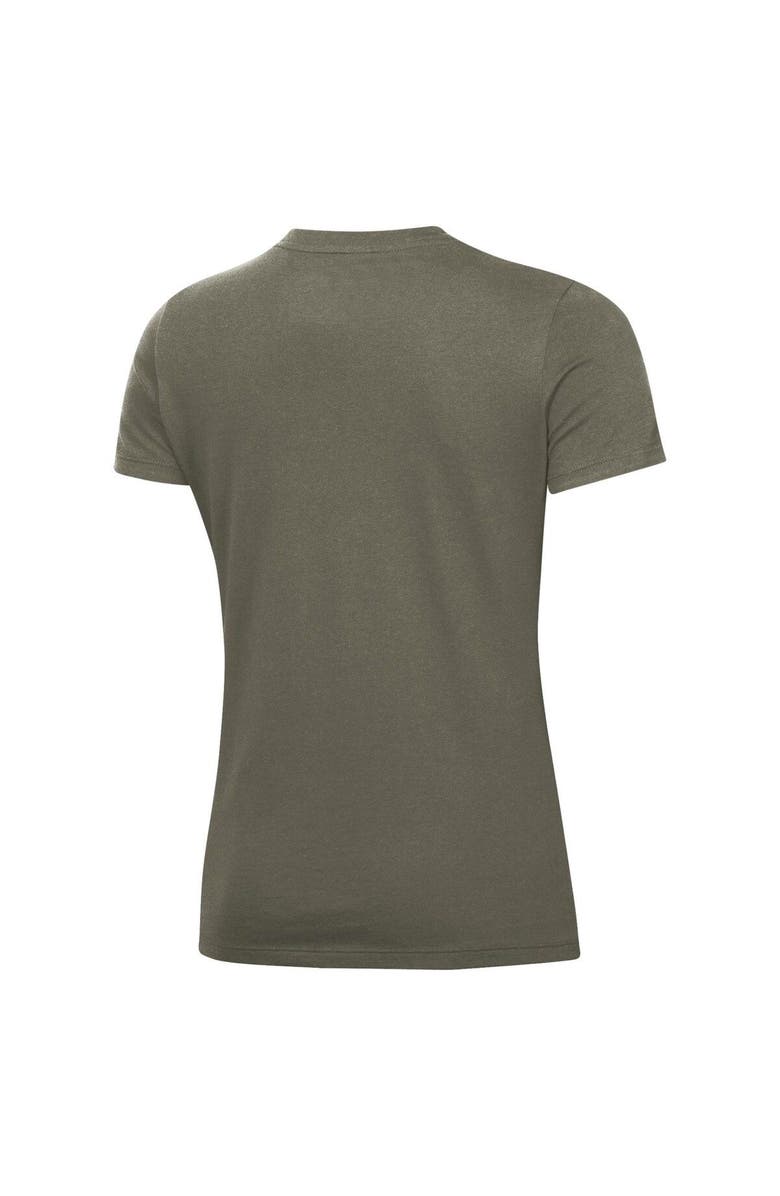 Under Armour Women's Under Armour Olive Texas Tech Red Raiders Freedom Performance T-Shirt, Alternate, color, 