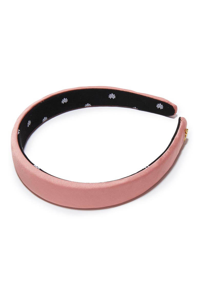Satin Hedaband, Main, color, ROSE BLUSH