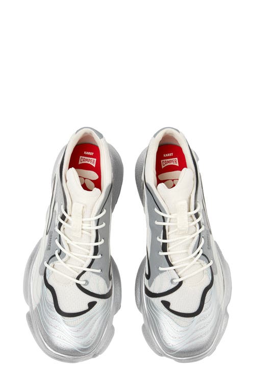 Shop Camper Karst Sneaker In Silver Multi