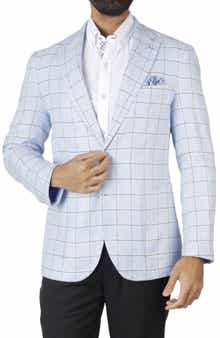 TailorByrd Yarn Dyed Windowpane Sport Coat