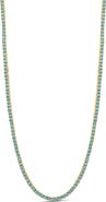 SHYMI Classic Turquoise Tennis Necklace