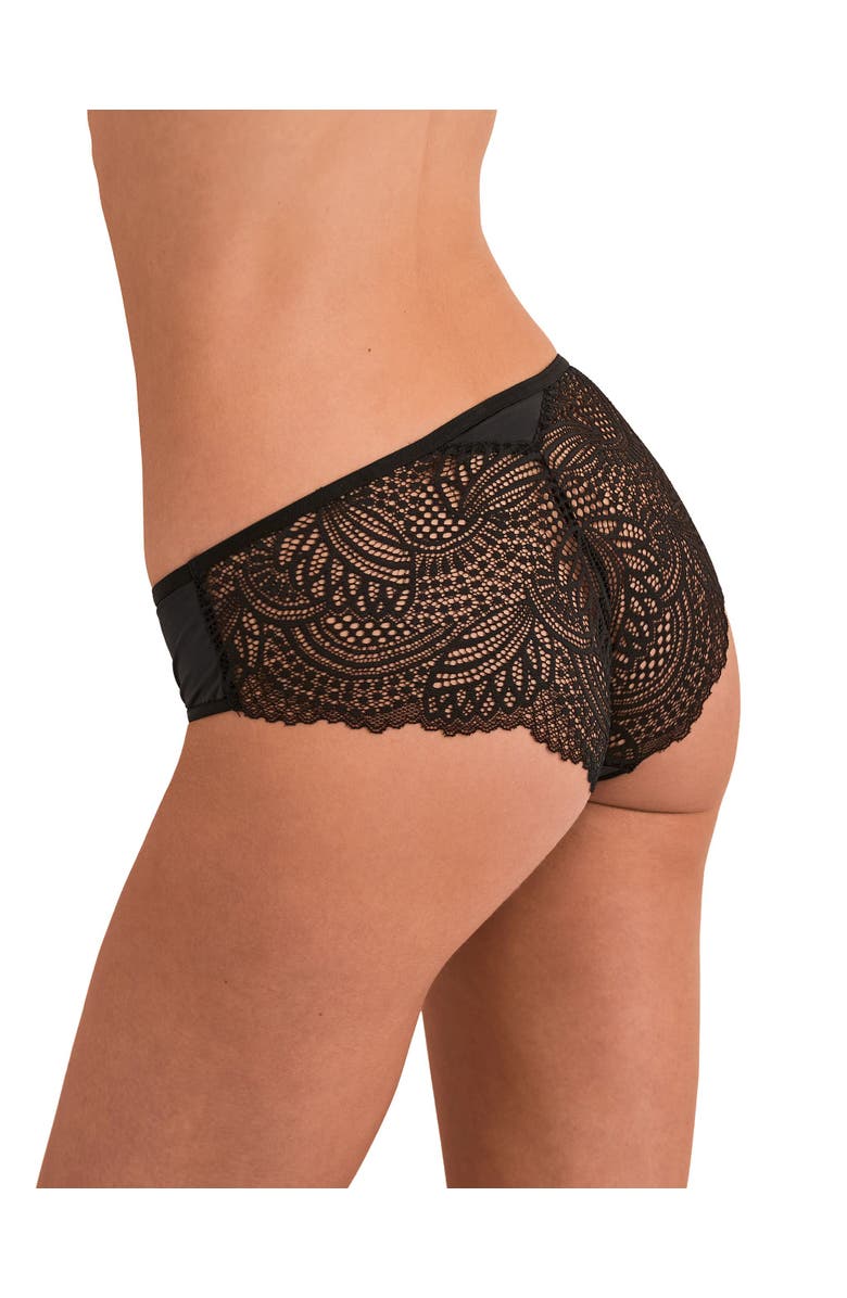 Adore Me Allyce Hipster Panties, Alternate, color, Black