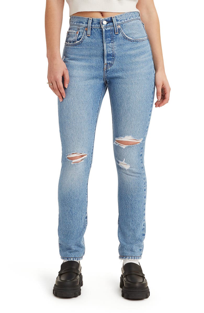 Levi's<sup>®</sup> 501<sup>®</sup> Skinny Jeans, Main, color, 